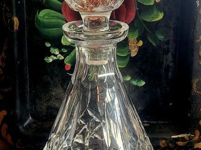 Waterford Crystal Roly Poly Wine Decanter with ground stopper