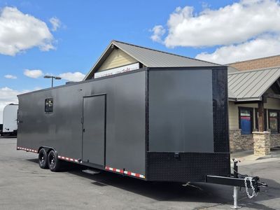 2027 Criterion 8x30 / 8.5x30 Toy Hauler Travel Trailer Car Hauler Enclosed Cargo New