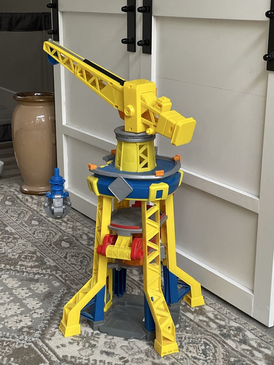 Paw Patrol  Rubble & Crew Bark Yard Crane Tower