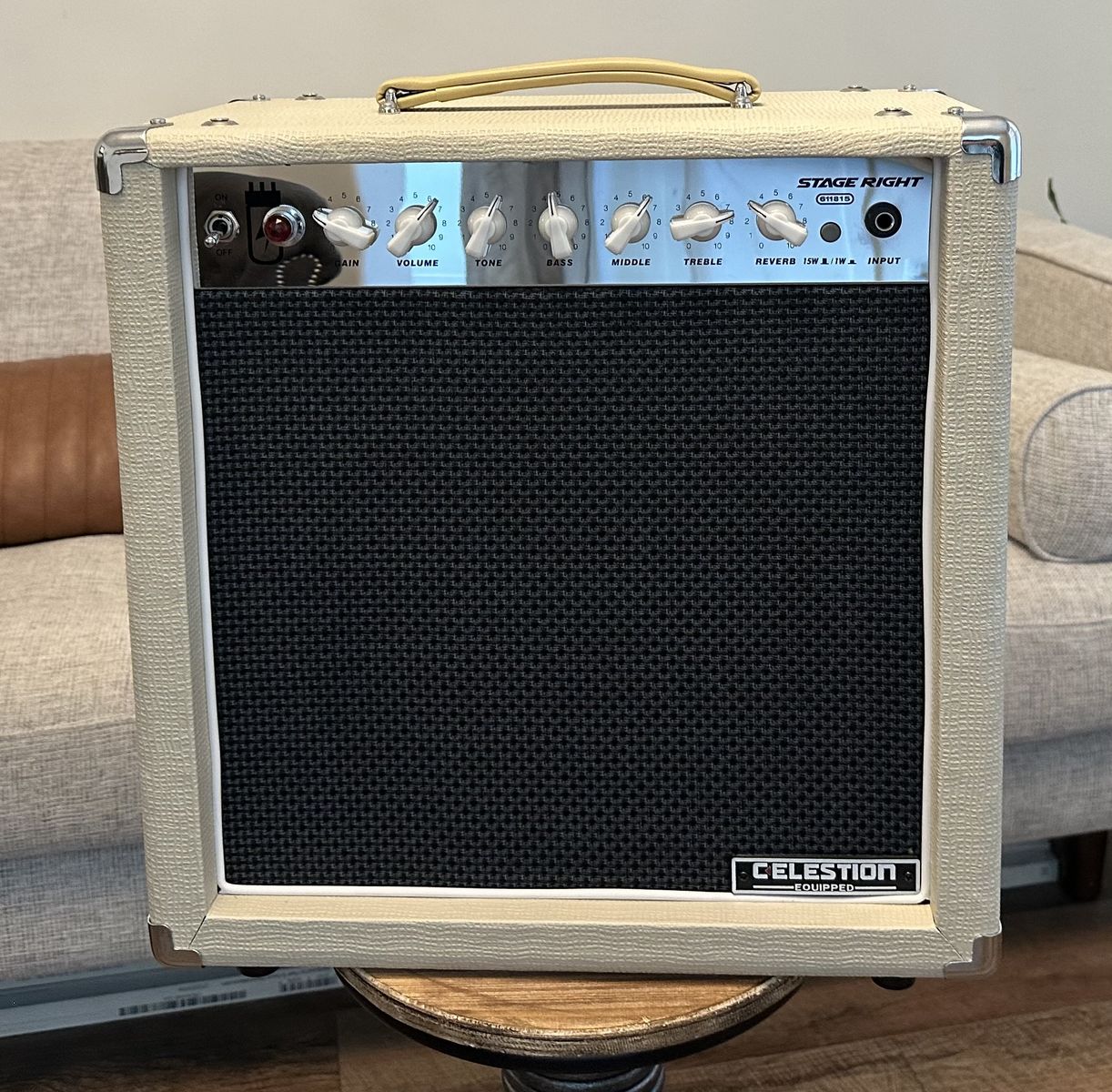 Stage Right 15W/1W Tube Guitar Amp