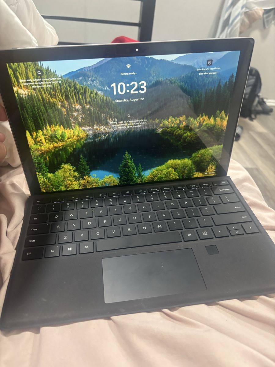 Microsoft Surface Pro 2-in-1 Touchscreen Laptop with Keyboard Cover
