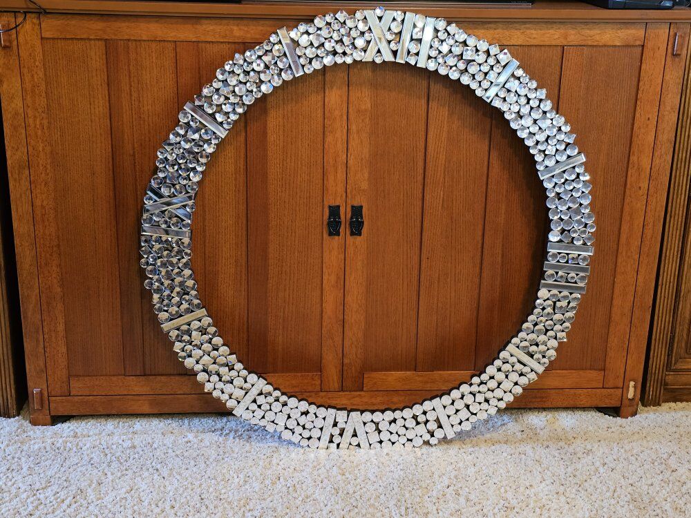 SPARKLING LG WALL CLOCK