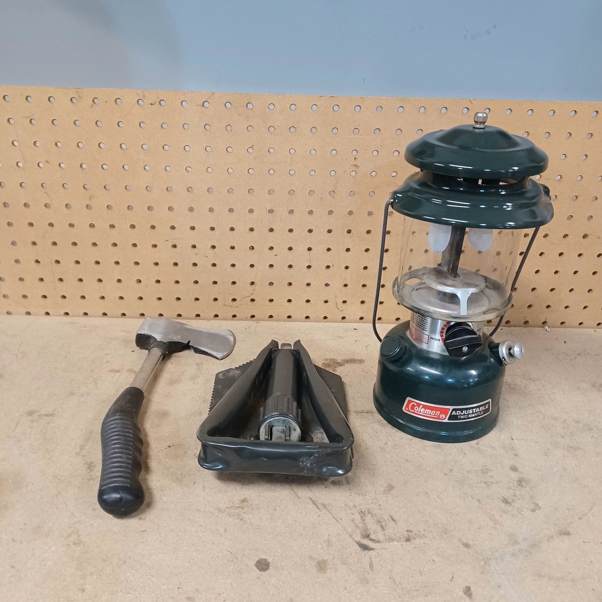 Camping items. Coleman lantern etc.