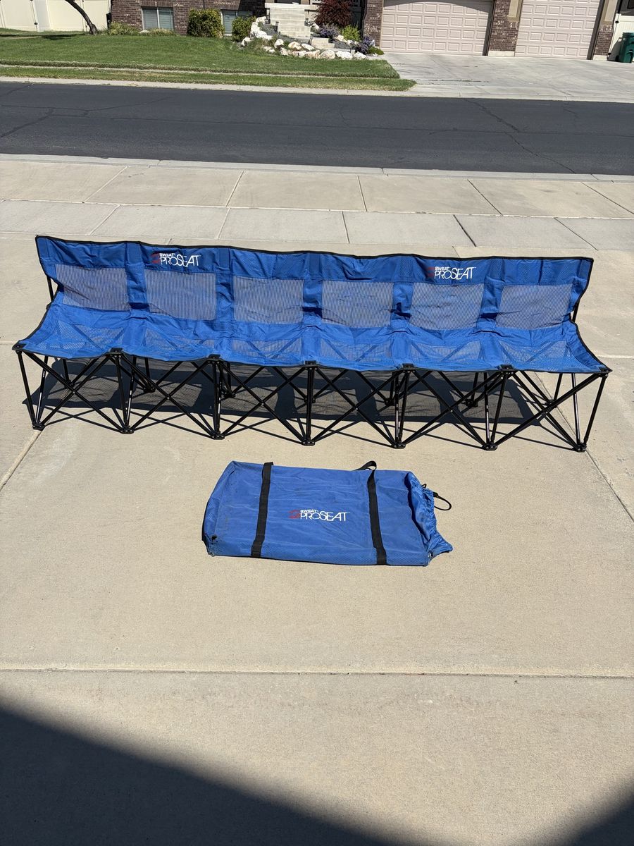 Sweat ProSeat and Agora 6-Person Folding Benches