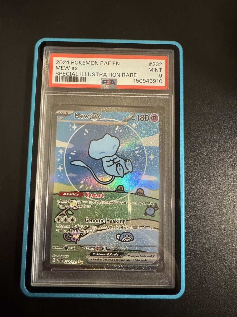 Bubble mew Psa 9 w/ case