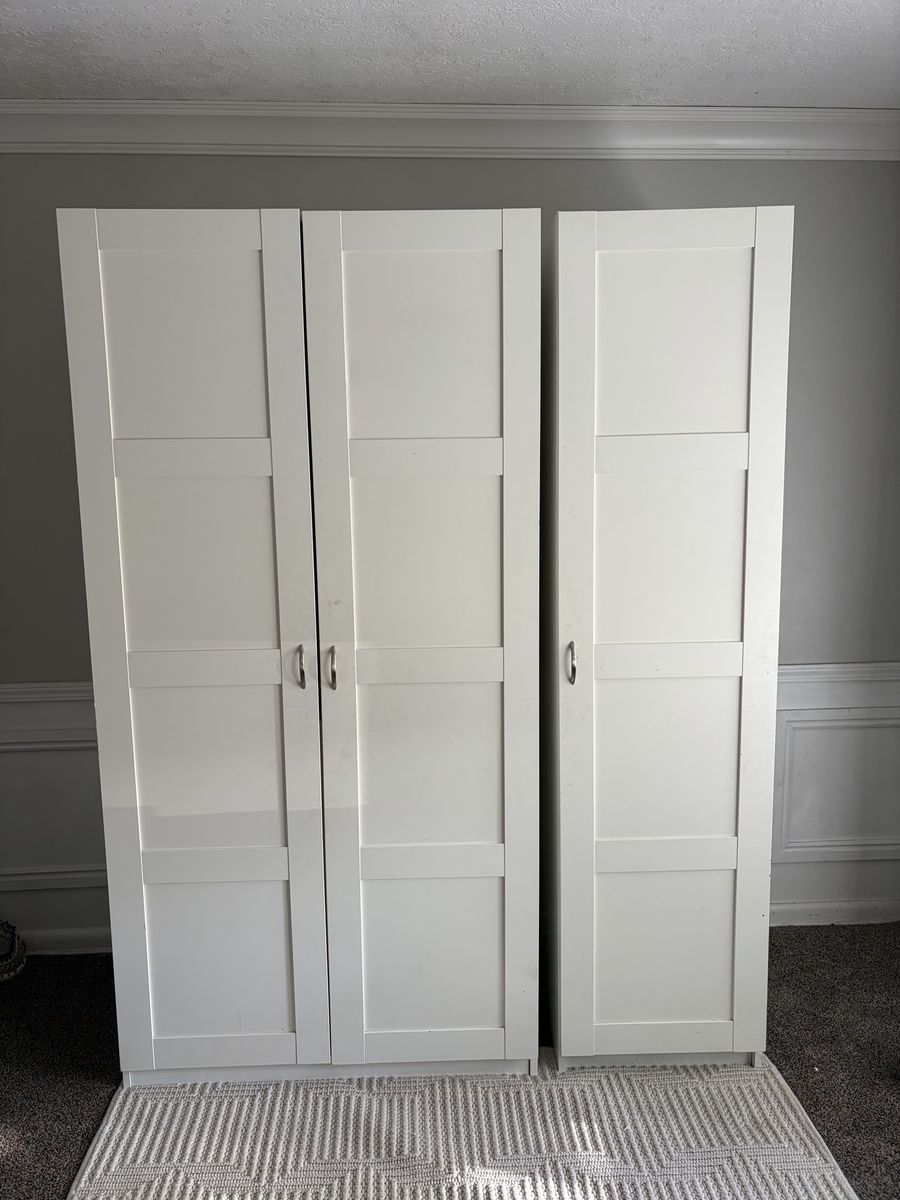 IKEA closet/ wardrobe/ cabinets
