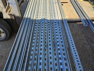 strut channel slotted support