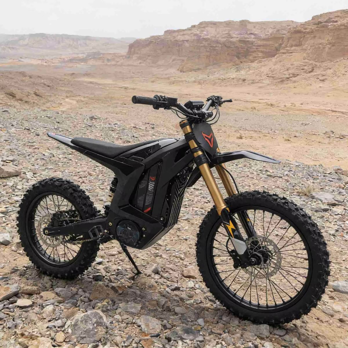 New 2026 74 Volt Arctic leopard XE Pro S Enduro 18/21 E-Bike Dirt Bike