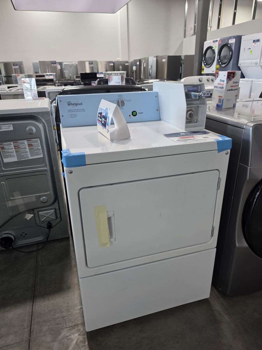 Whirlpool Commercial 7.4 Cu Ft Electric Dryer – Heavy-Duty Performance, Brand New