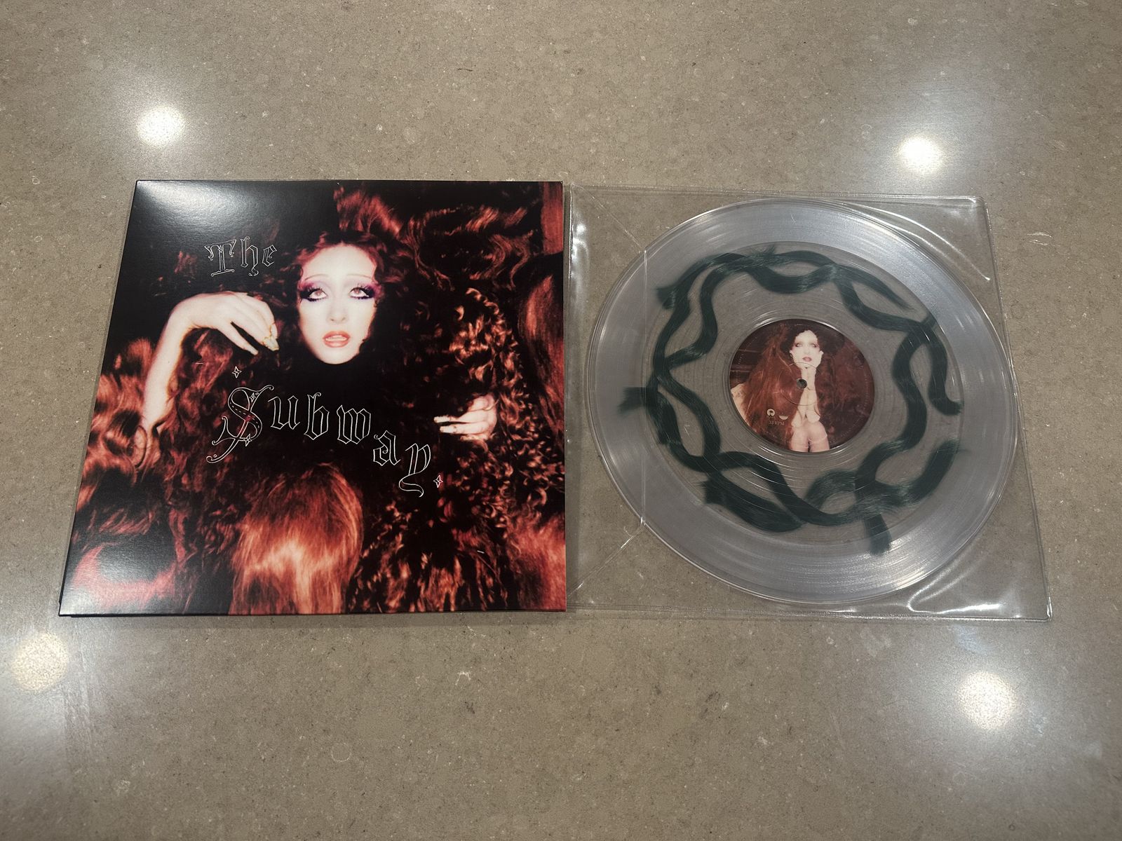 Chappell Roan-The Subway Green Hair Filled Vinyl