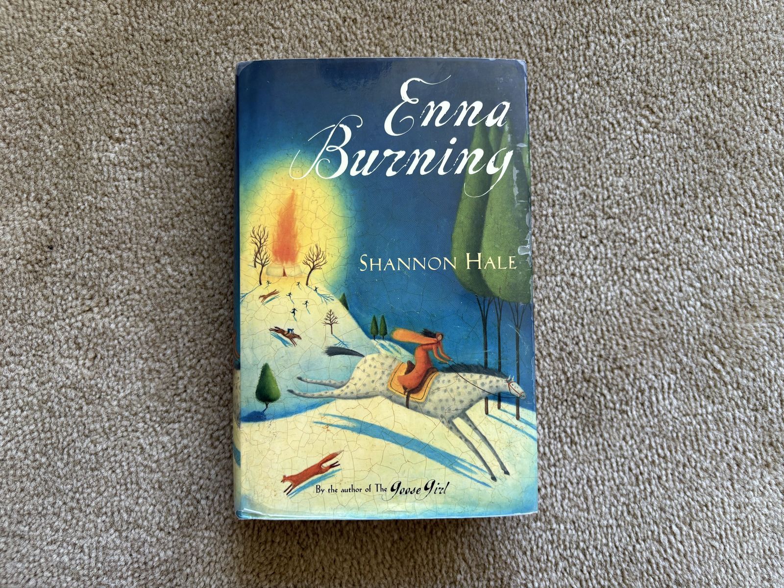 Enna Burning, by Shannon Hale (hardcover)