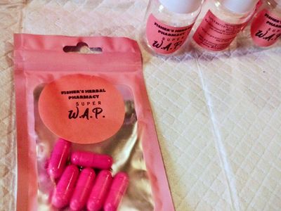 Fisher's Herbal Pharmacy Super W.A.P. Feminine Health Support Capsules - New & Sealed
* VAGINAL WETNESS cures*