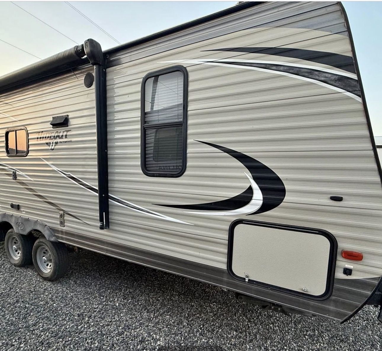 2017 Keystone Hideout Camp Trailer 21FQWE