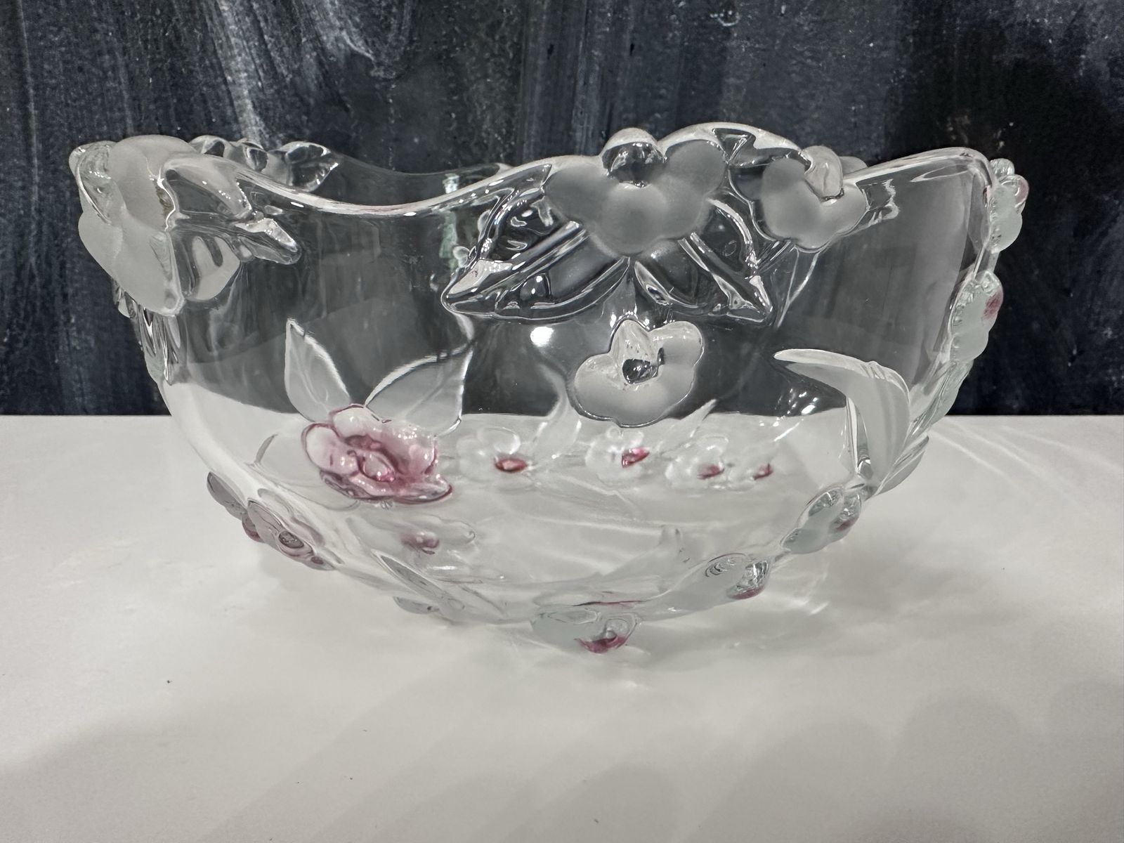 Vintage crystal bowl