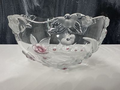 Vintage crystal bowl
