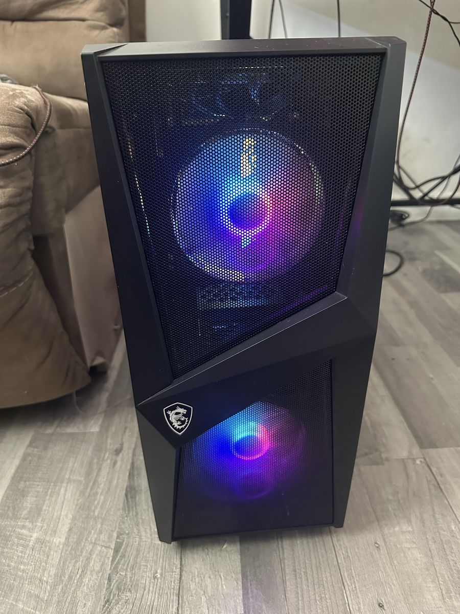 MSI MAG Forged 100R Gaming PC Desktop GeForce RTX Graphics & RGB Lighting