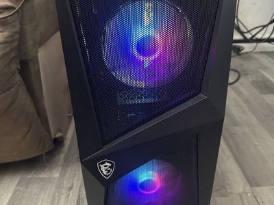 MSI MAG Forged 100R Gaming PC Desktop GeForce RTX Graphics & RGB Lighting