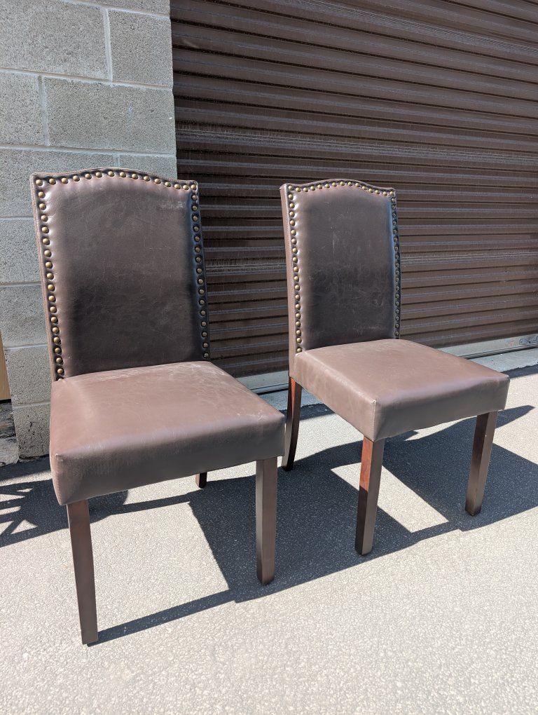 Dining Chairs Faux Leather