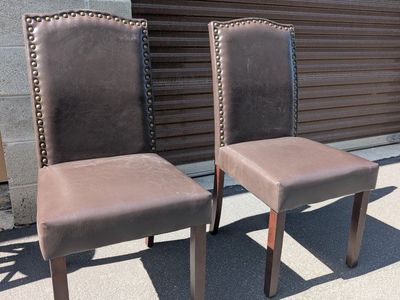Dining Chairs Faux Leather