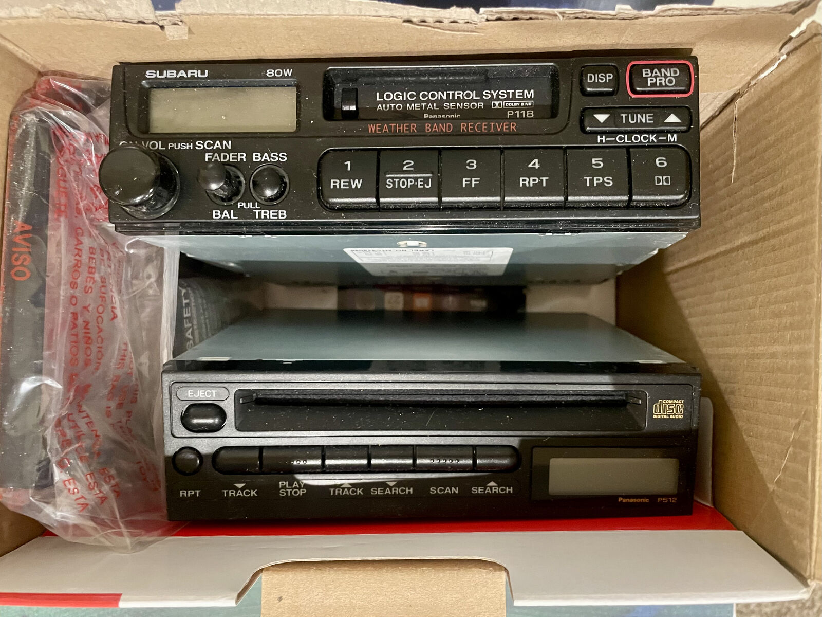 OEM Subaru Radio + 6-CD Deck 1999 Legacy Outback
