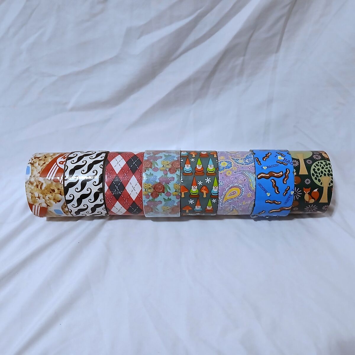 Rolls of Duck Tape, Cute and Functional