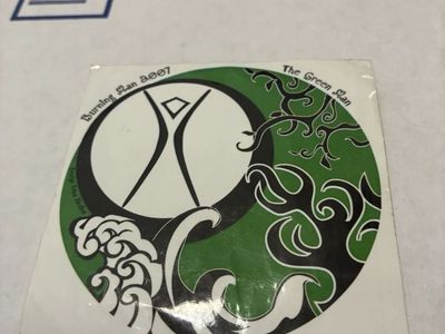 NEW Burning Man 2007 The GREEN MAN RARE Sticker