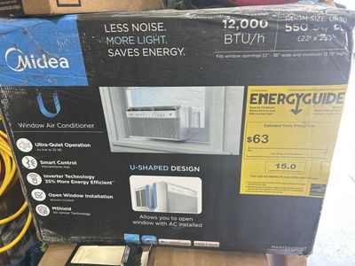Midea 12k window a/c