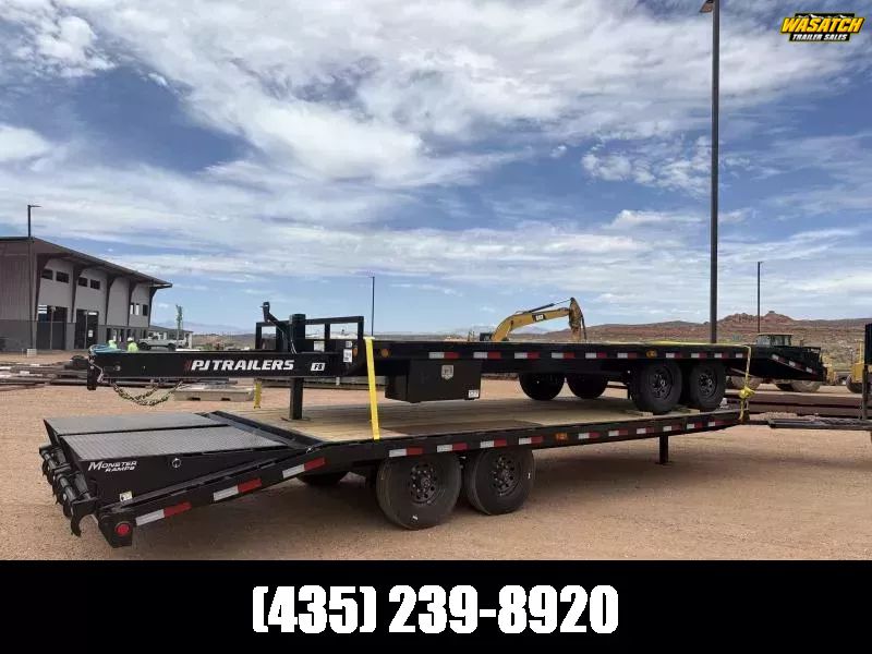 2025 PJ Trailers 8.5X24 14K F8 I-BEAM DECKOVER Equ