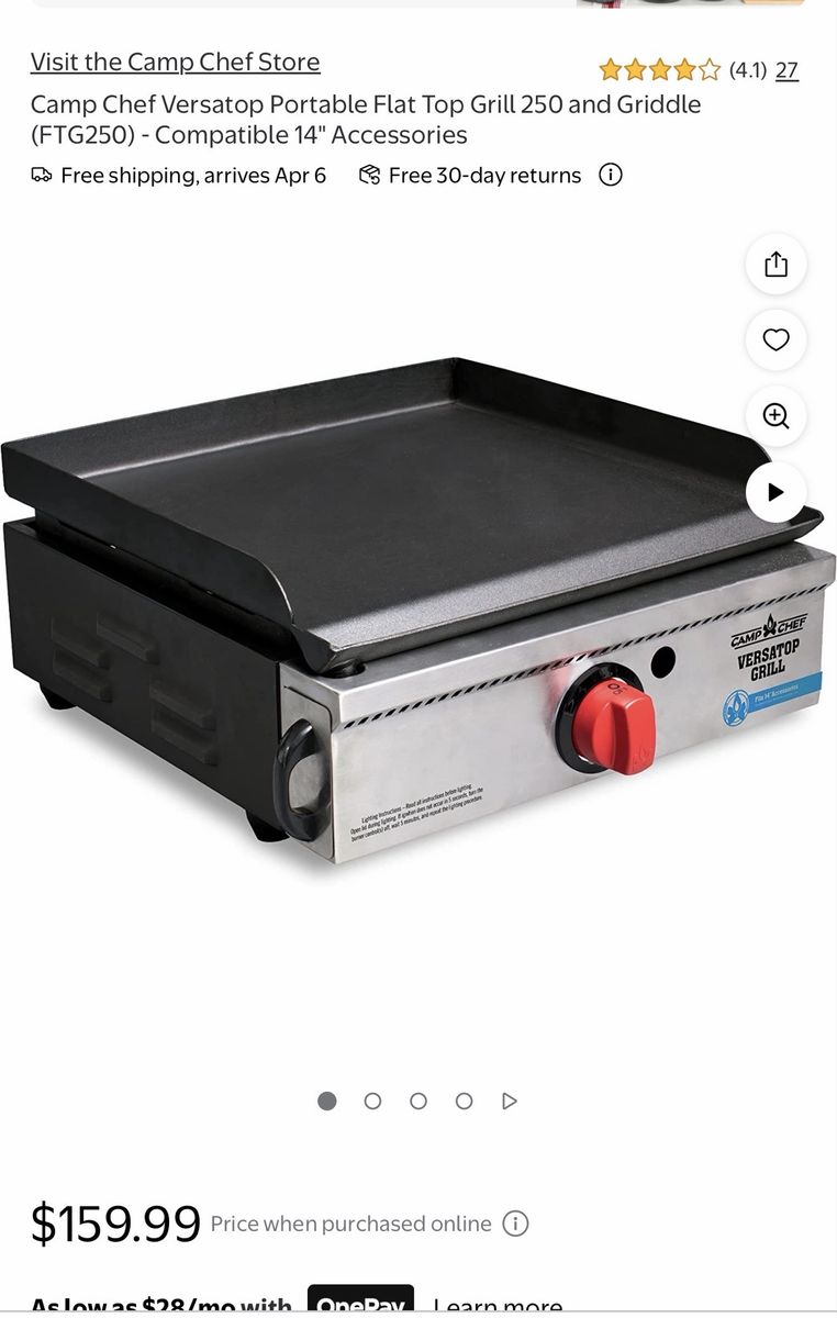 Camp Chef VersaTop Grill