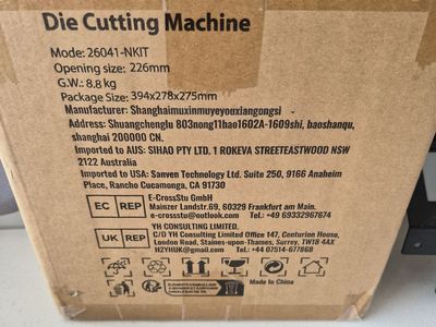 Die Cutting Machine