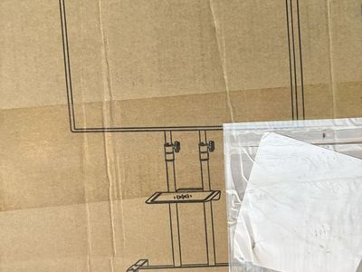 Mobile Rolling TV Stand Cart with Wheels