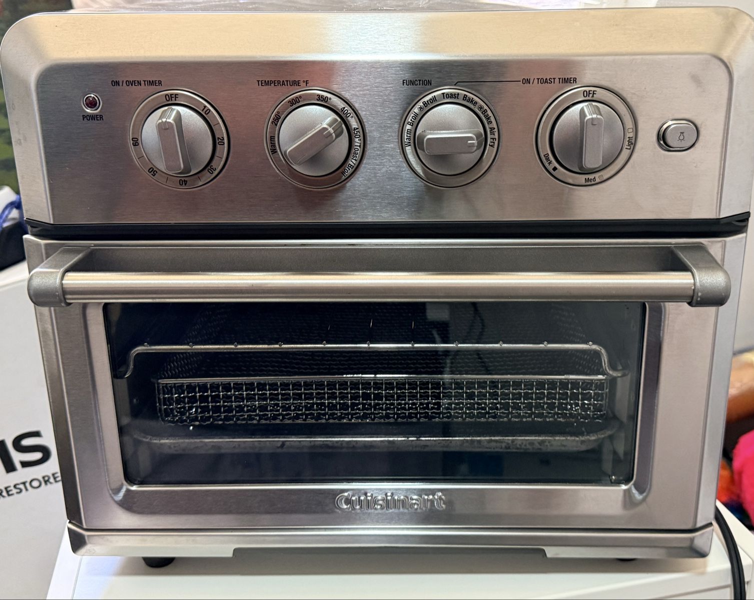 Cuisinart Air Fryer Toaster Oven, Stainless Steel, Multi-function Cooking Appliancene