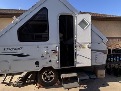 2013 Forest river T12SDTH hard side with deck