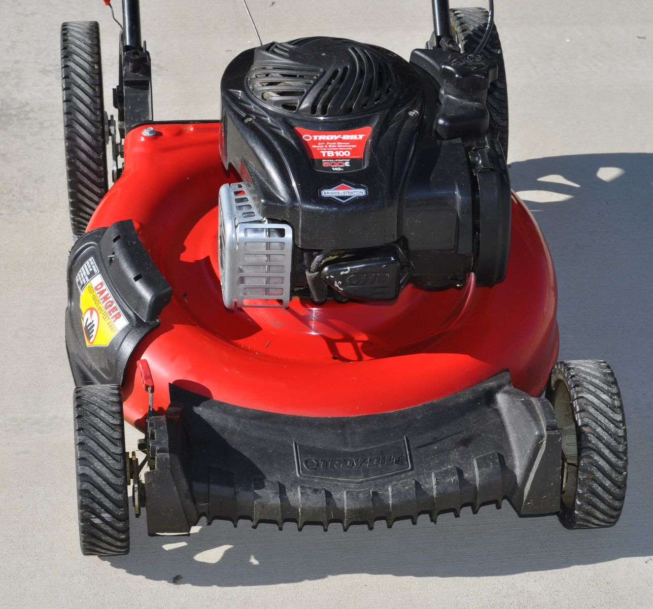 Troy-Bilt 21” Push Mower - Gas