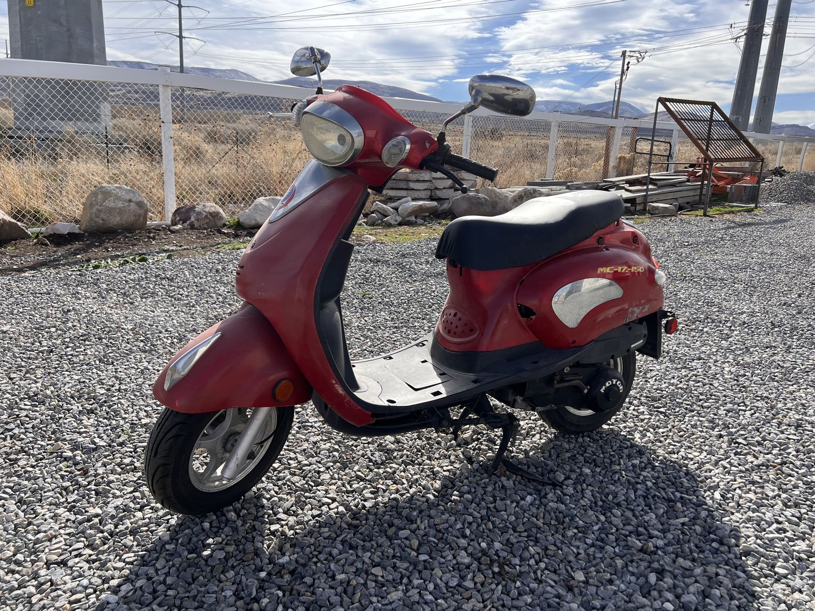 150cc scooter - non running - clean title