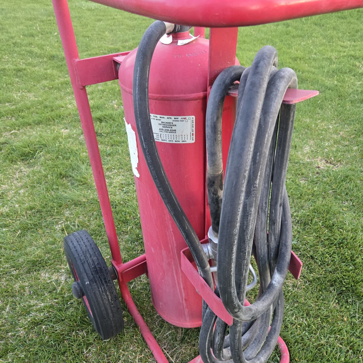 Amerex 50lb ABC Stored Pressure Wheeled - Model 495