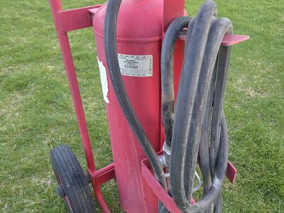 Amerex 50lb ABC Stored Pressure Wheeled - Model 495