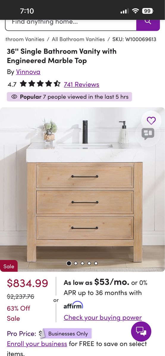 Bathroom Vanity