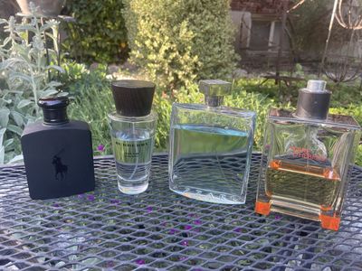 Various colognes polo Burberry chrome terre d’hermes