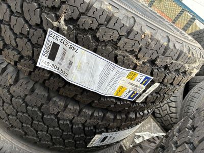 275/65r20 10 ply Goodyear Wrangler set (4)