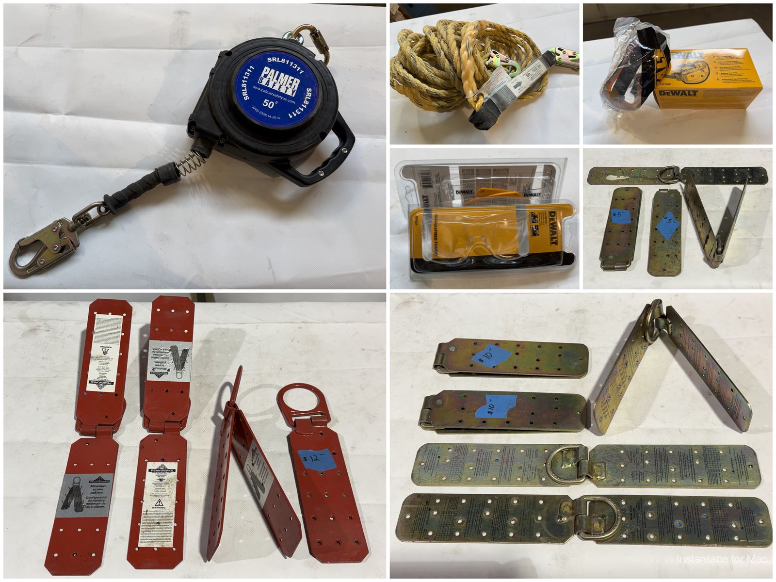 SAVE! Safety Equipment - Traffic Cones, Fall Protection, Goggles, Ear Plugs, etc. - Used & New - Priced Individually