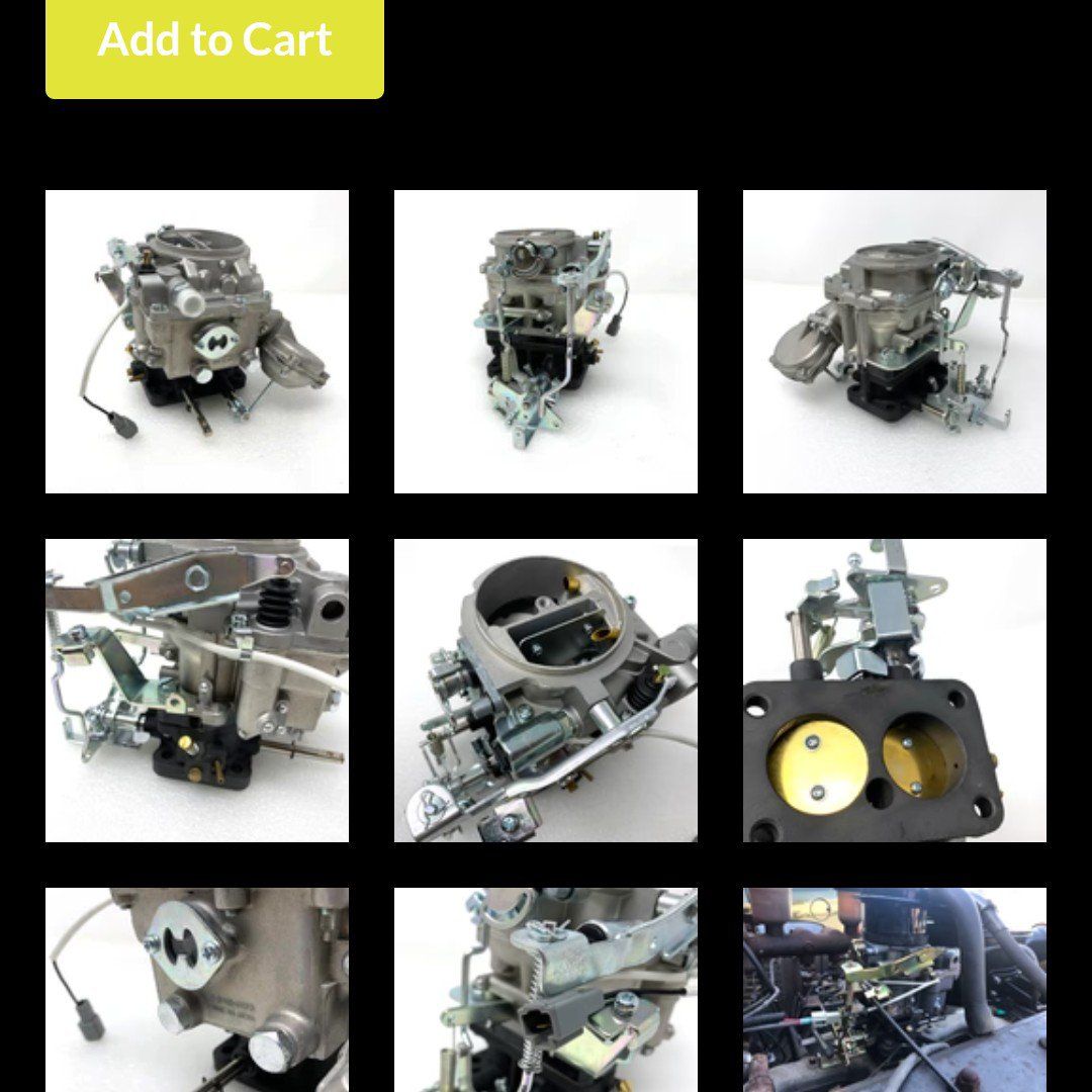 Toyota 2 barrel carb aftermarket