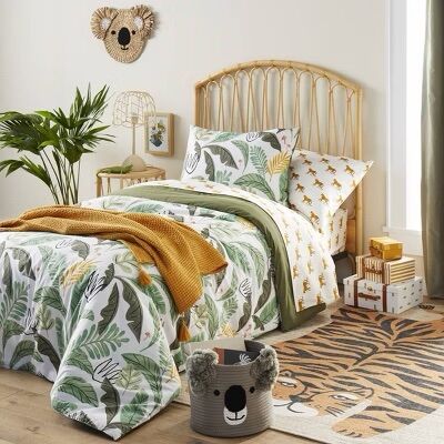 Jungle Print Comforters and Cheetah Sheets