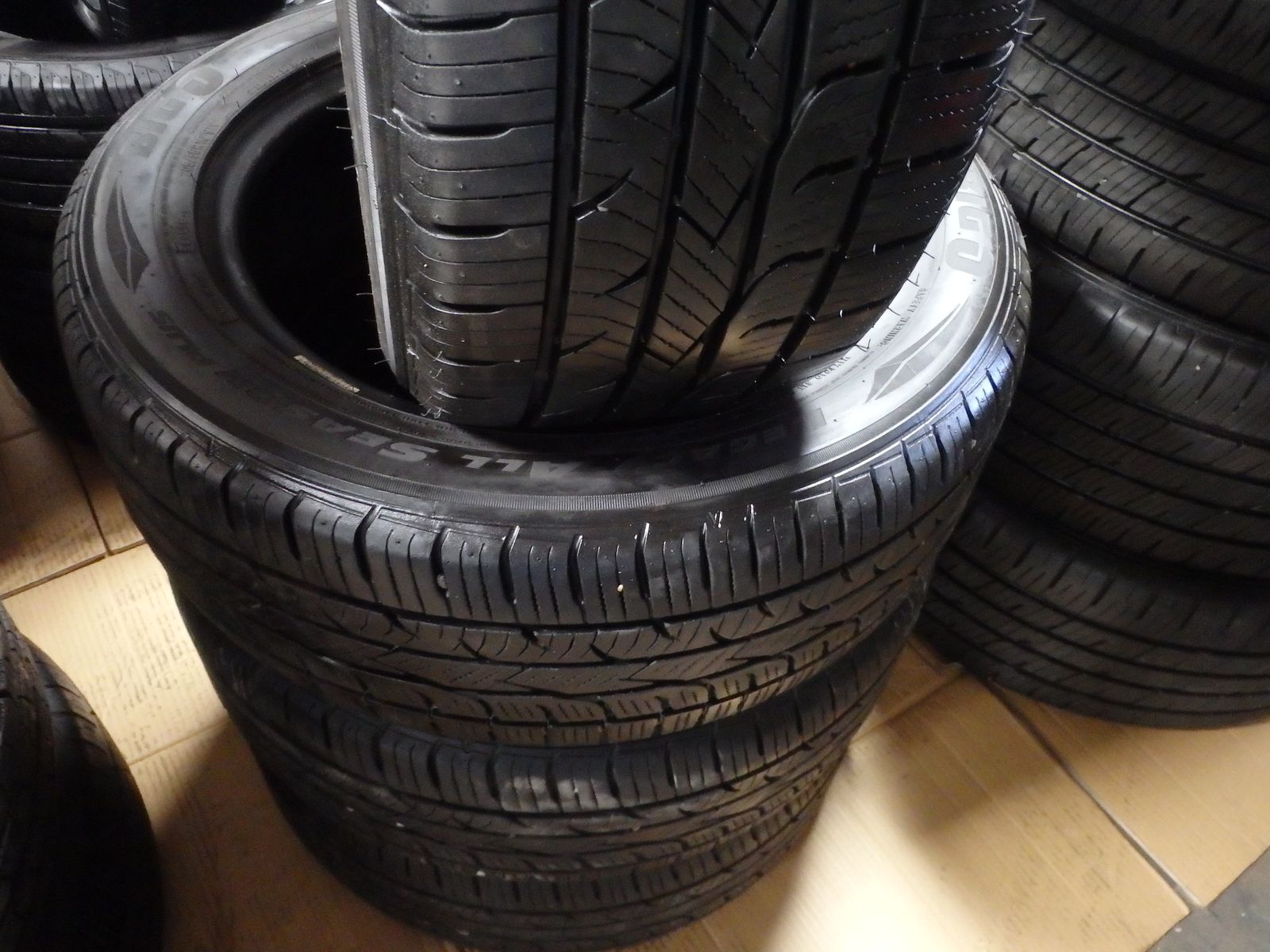 205/55R16 BIG O LEGACY A/S PLUS SET OF USED TIRES