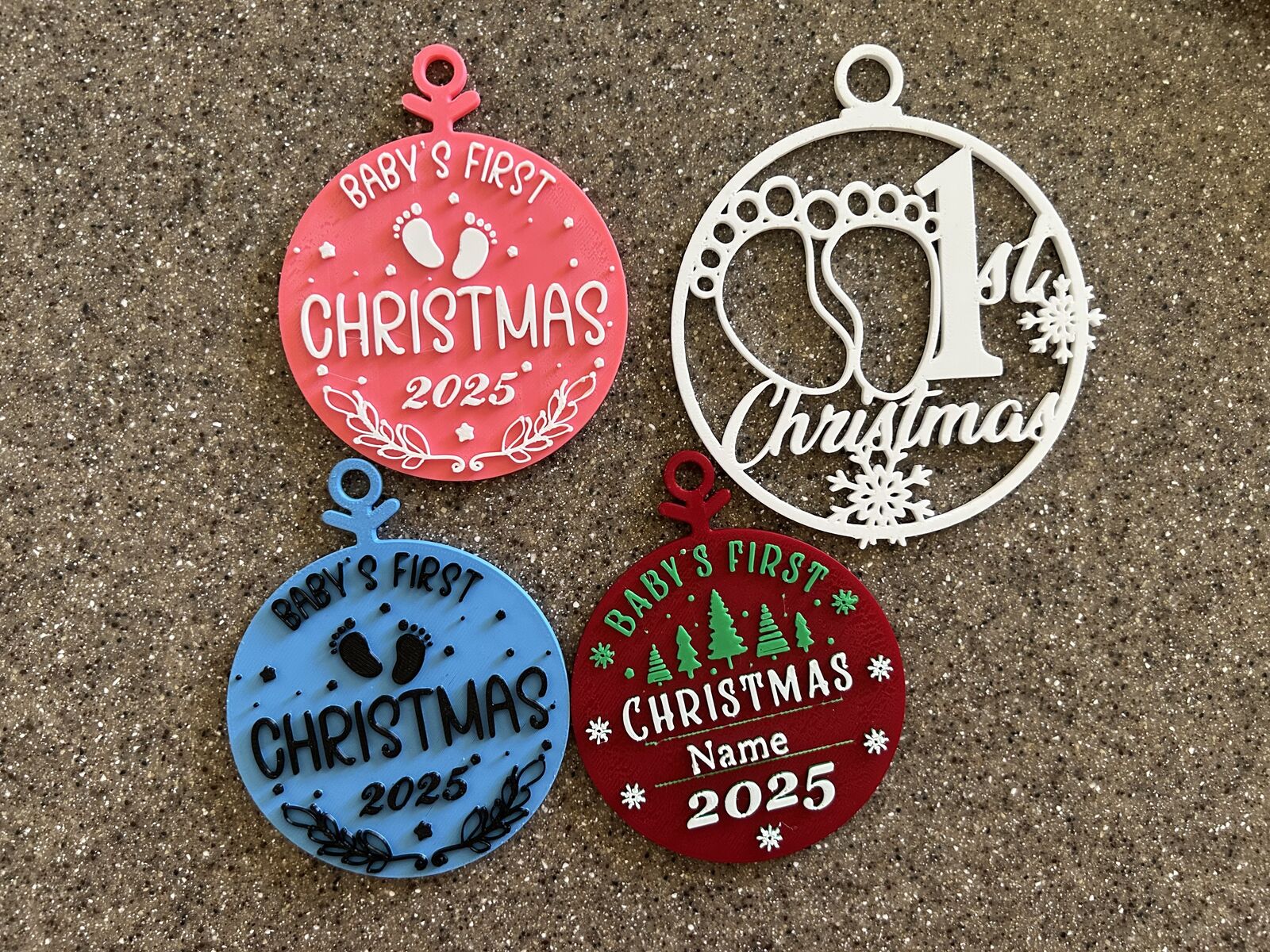 Baby First Christmas Ornaments
