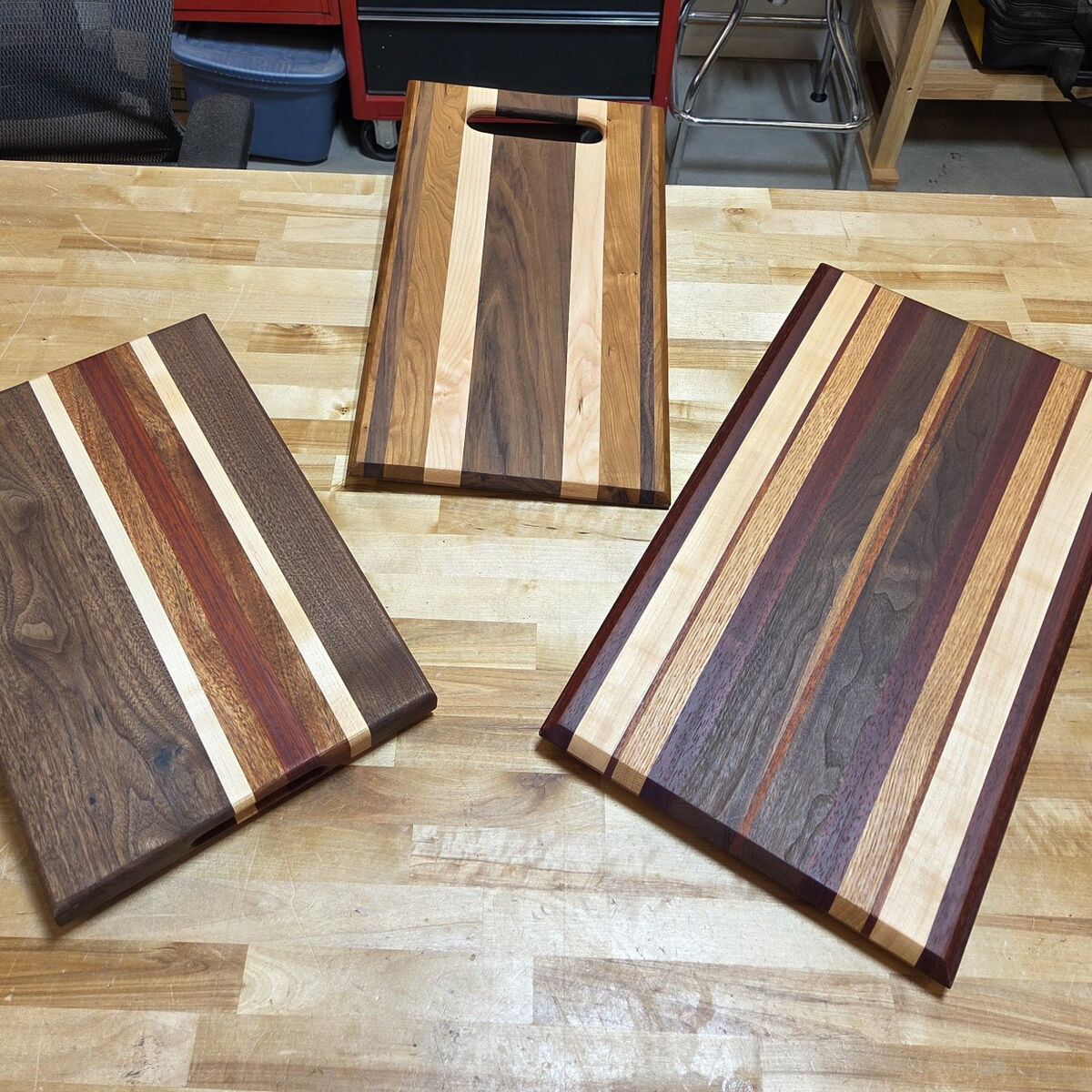 hard wood cutting board