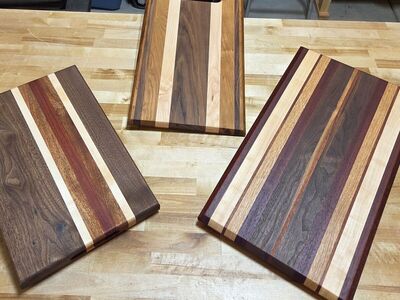 hard wood cutting board