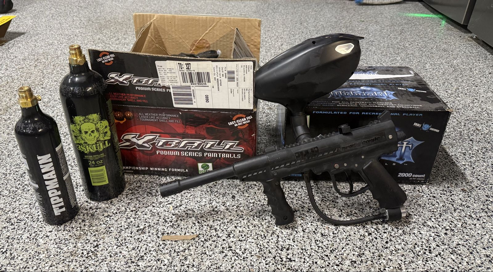 Paintball starter kit