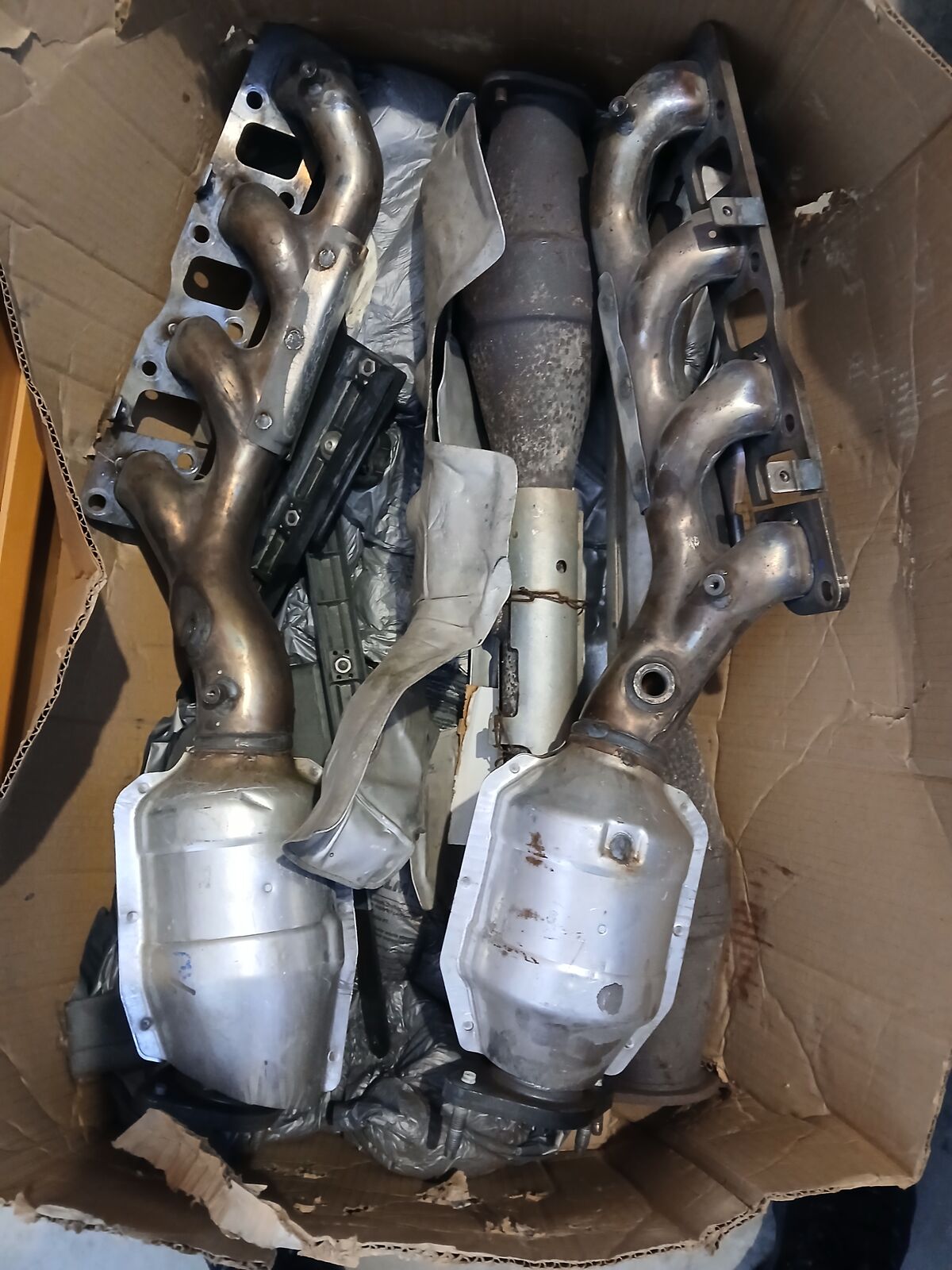 Exhaust and cadillac converter