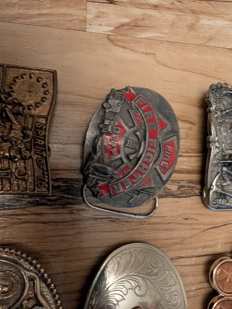 Firefighter Belt Buckle